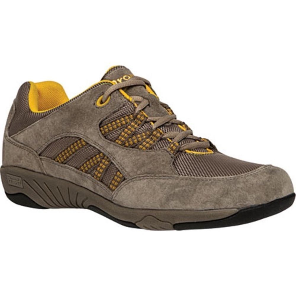 NWOT Women's Propet Leila Gunsmoke/Gold Comfort Shoes for Fun Or Work 7AA